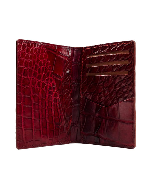 RED LEATHER WALLET