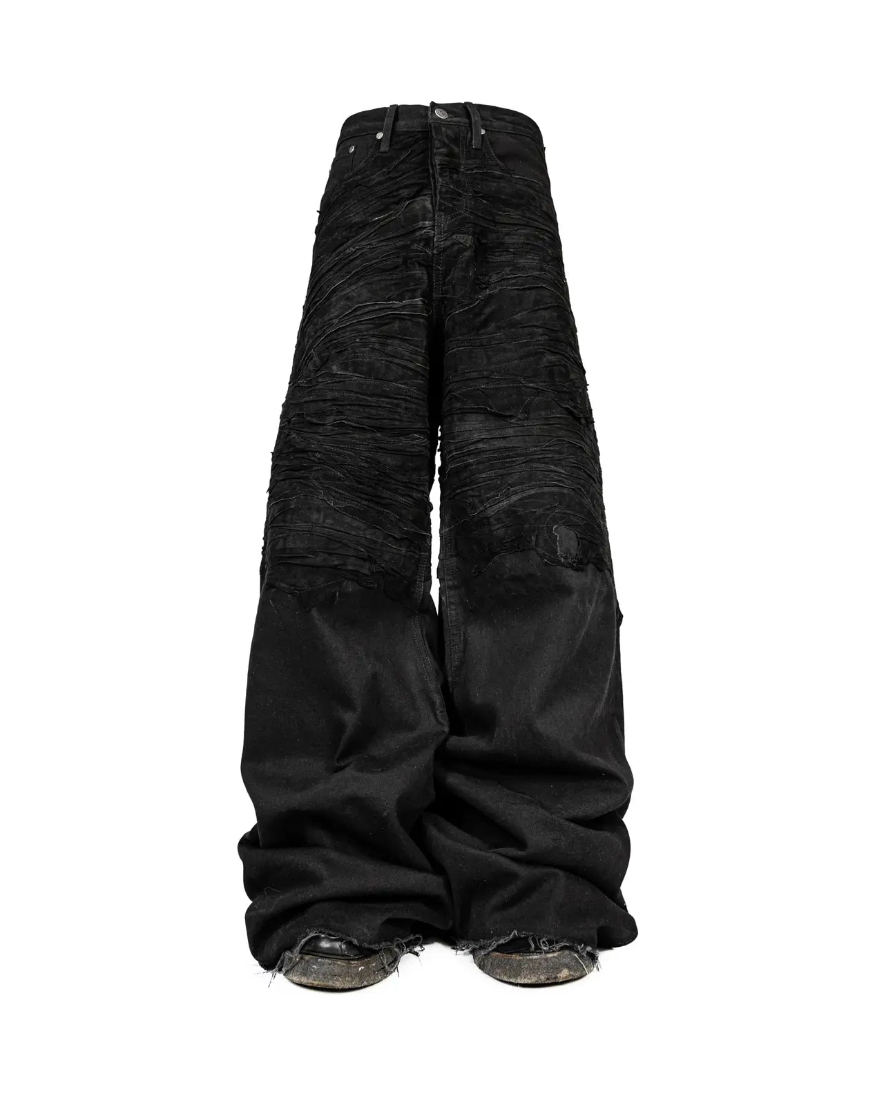 パンツ PARADOXE PARIS CRUDE BAGGY JEANS 28 38 PARADOXE PARIS - BIG BAGGY CRUDE MATTE LEATHER – Paradoxe Paris