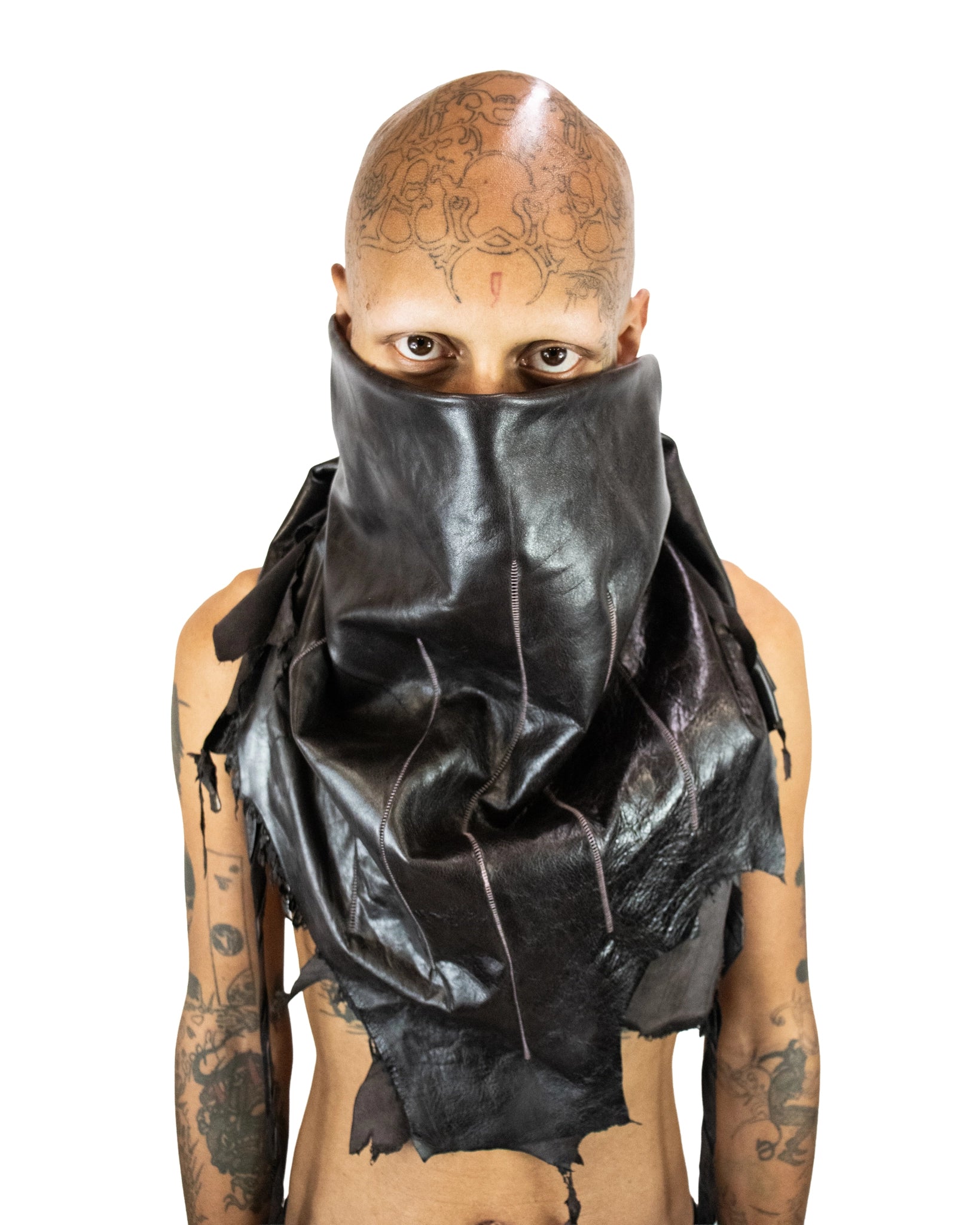 小物 paradoxe paris leather scarf LAMB LEATHER SCARF OBSIDIAN – Paradoxe Paris