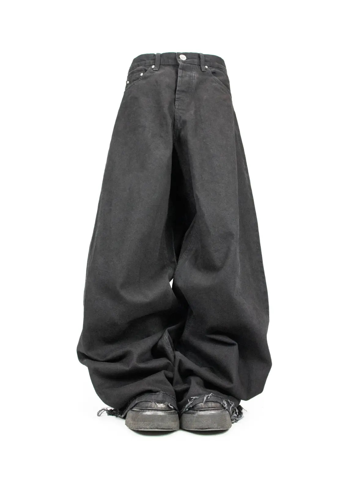 BIG BAGGY BLACK DENIM – Paradoxe Paris