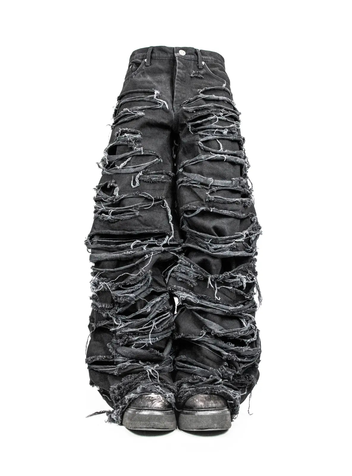 REAPER JEANS BAGGY BLACK DENIM