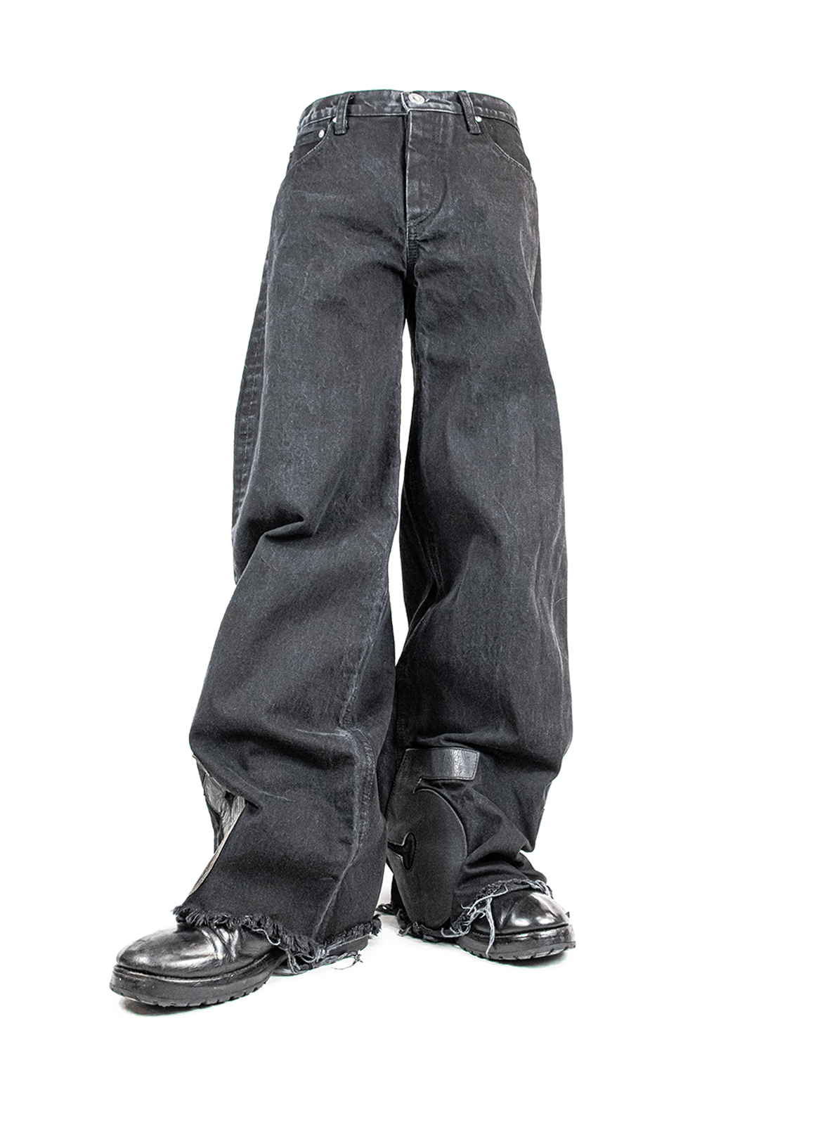 BAGGY 555 BLACK DENIM