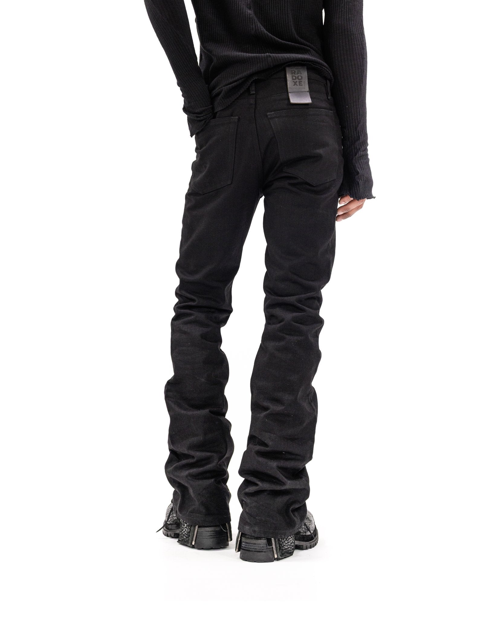 PARADOXE PARIS - BOOTCUT BLACK DENIM JEANS – Paradoxe Paris