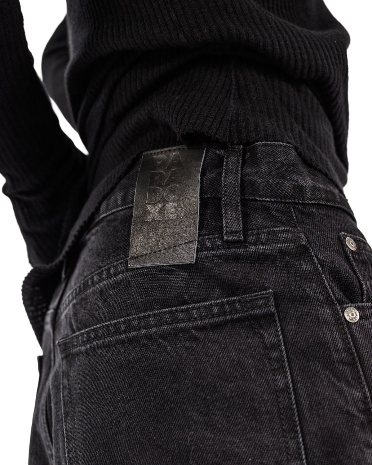 BIG BAGGY BLACK DENIM