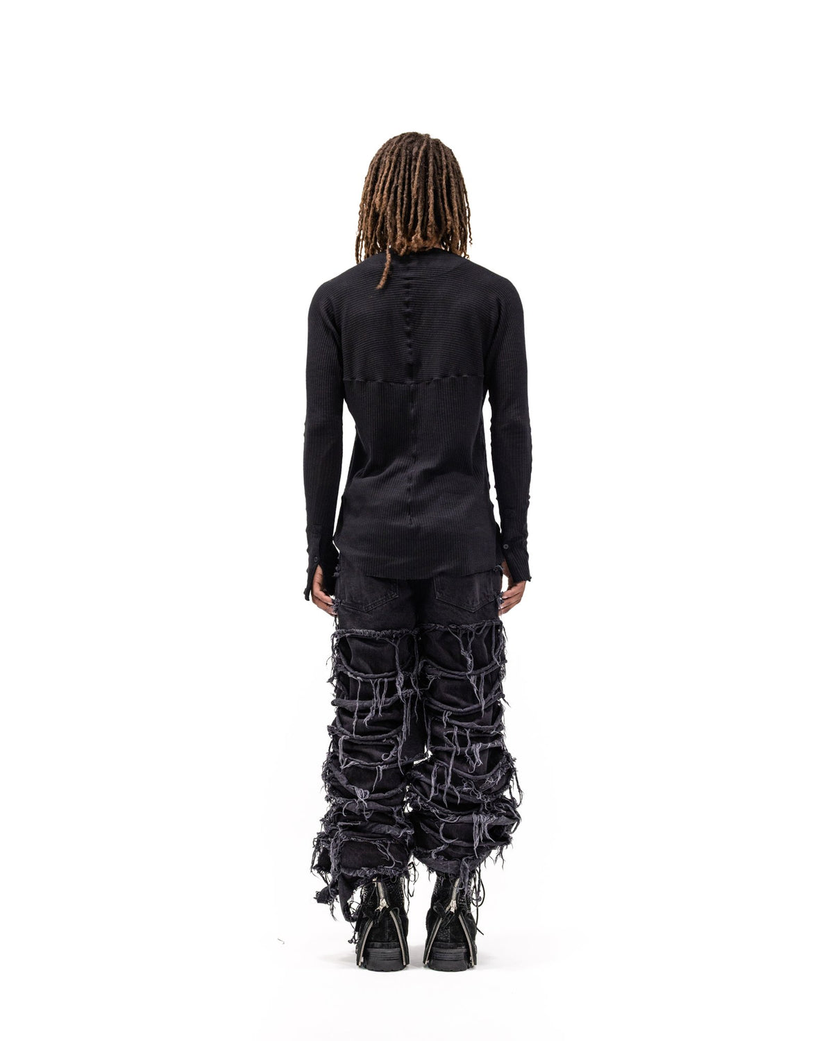 REAPER JEANS BAGGY BLACK DENIM