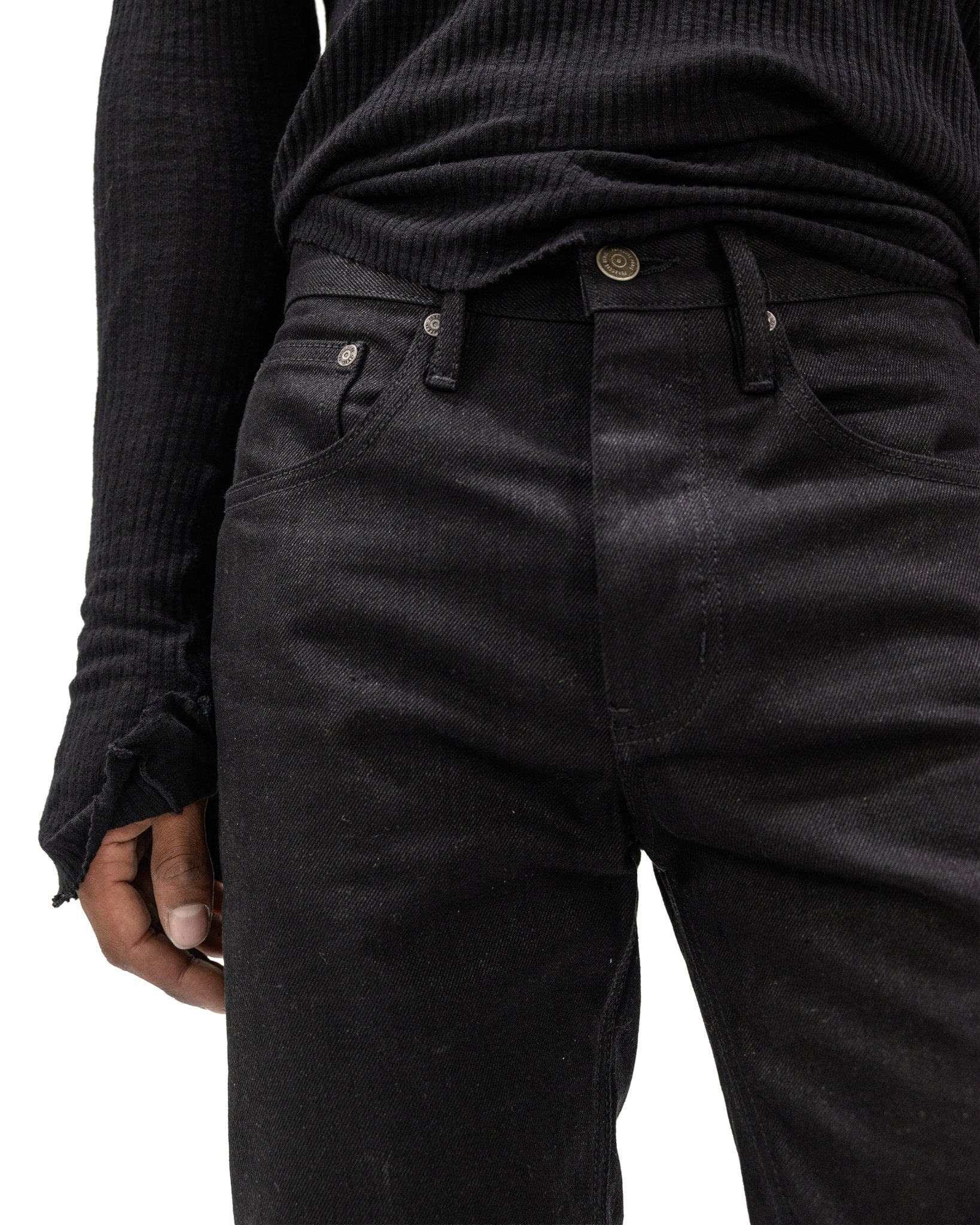 PARADOXE PARIS - BOOTCUT BLACK DENIM JEANS – Paradoxe Paris