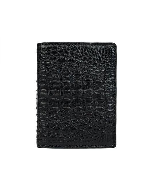 BLACK LEATHER WALLET