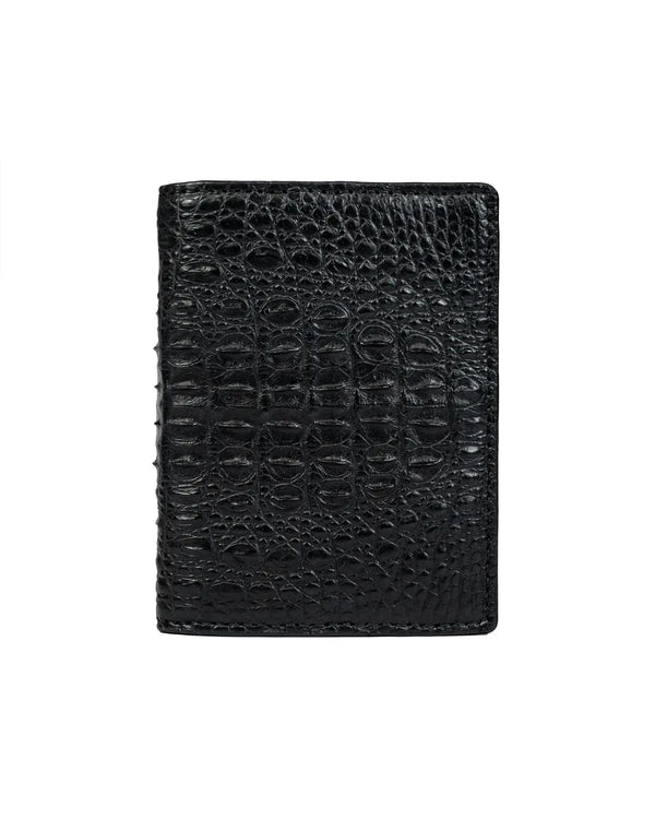 BLACK LEATHER WALLET