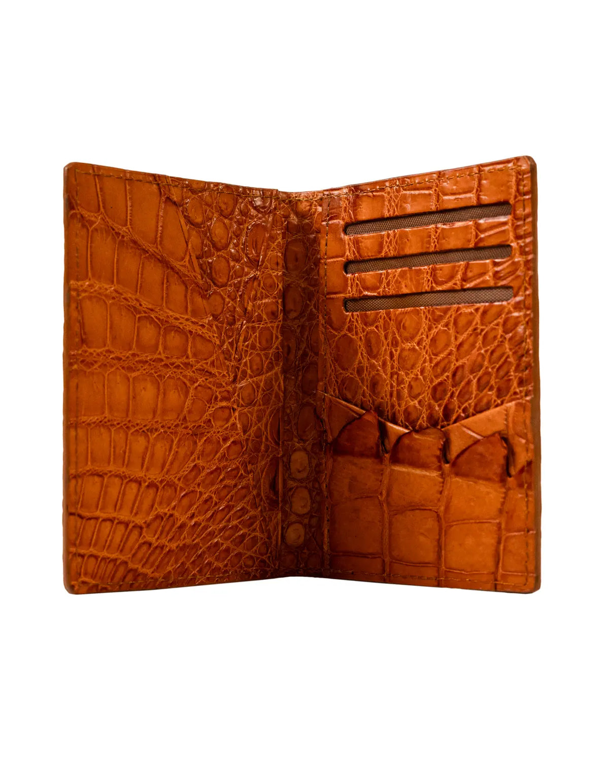 ORANGE LEATHER WALLET