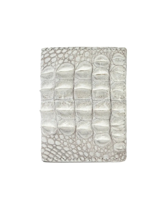 WHITE LEATHER WALLET