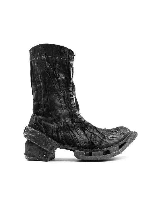 PARADOXE PARIS X BOTTAS CREATOR LAYERED LEATHER BOOTS