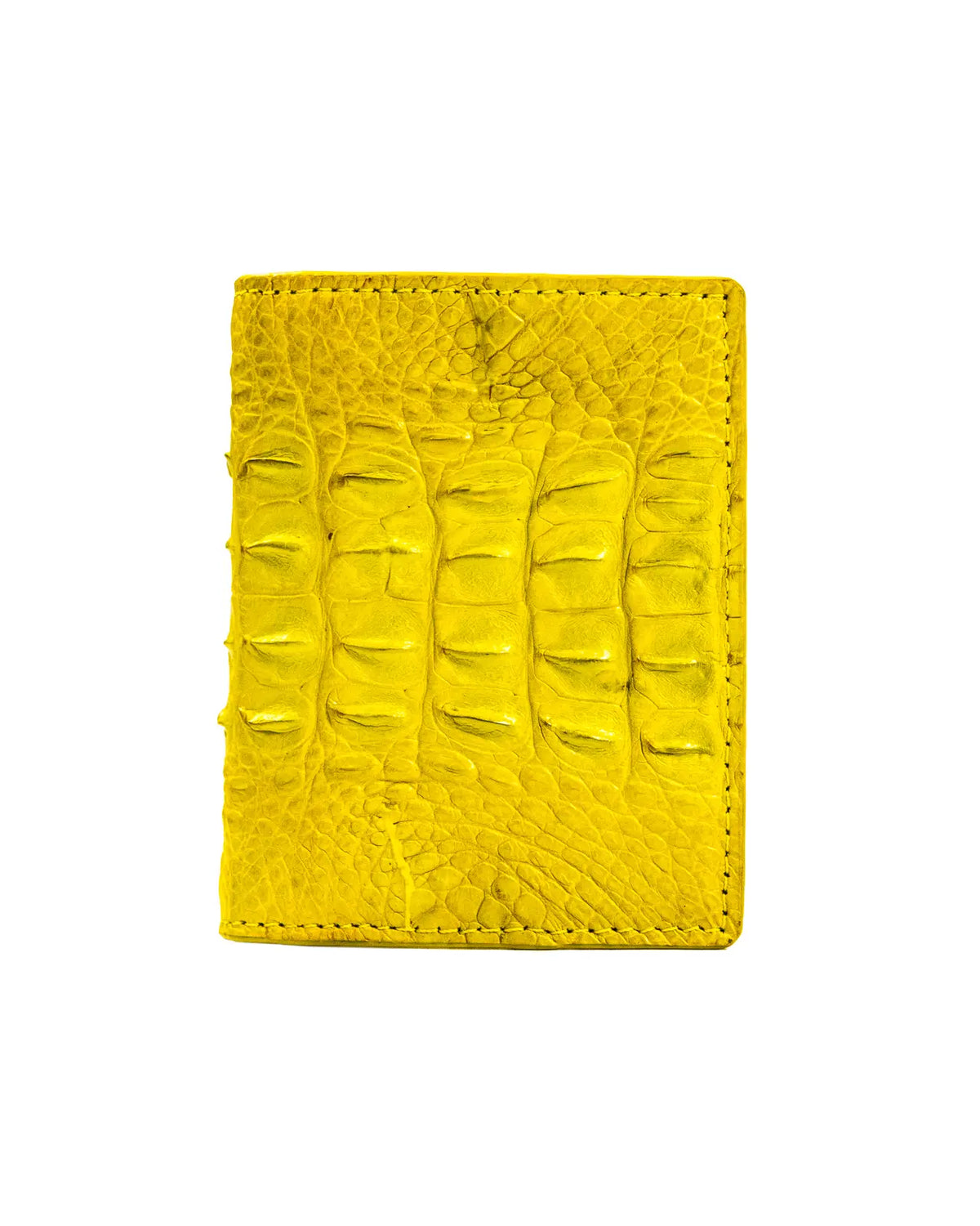 YELLOW LEATHER WALLET