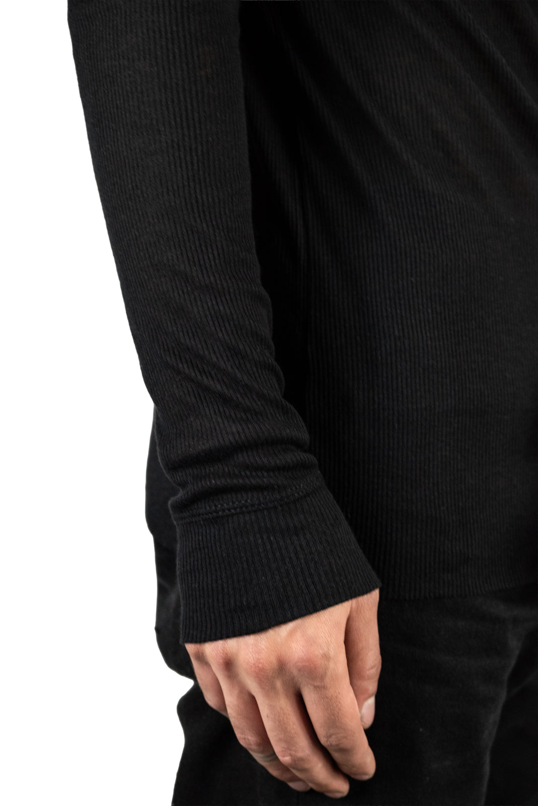 CLAVICULE BLACK LONG SLEEVE