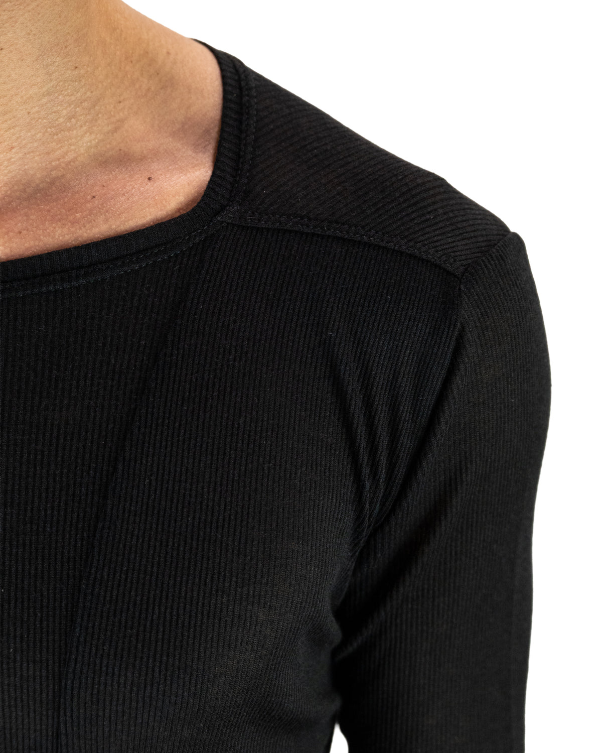 CLAVICULE BLACK LONG SLEEVE