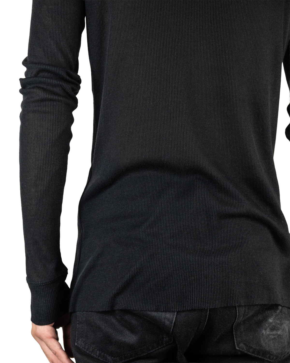 CLAVICULE BLACK LONG SLEEVE
