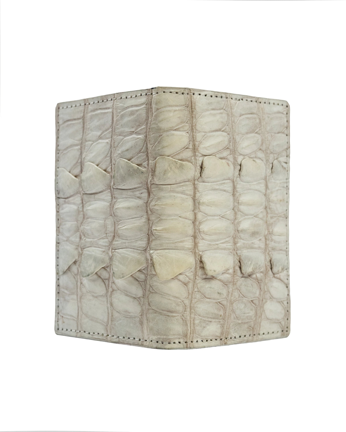 WHITE LEATHER WALLET