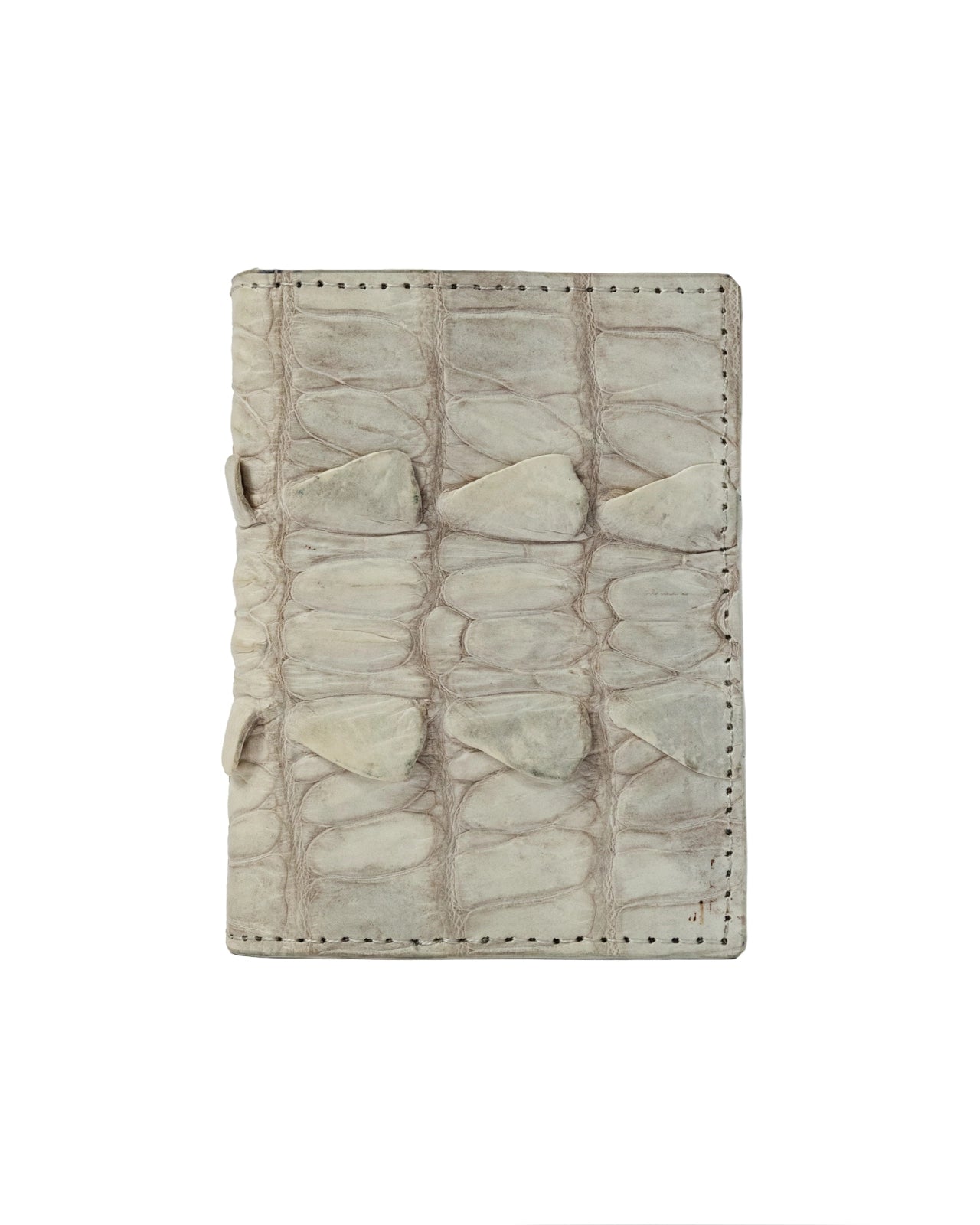 WHITE LEATHER WALLET