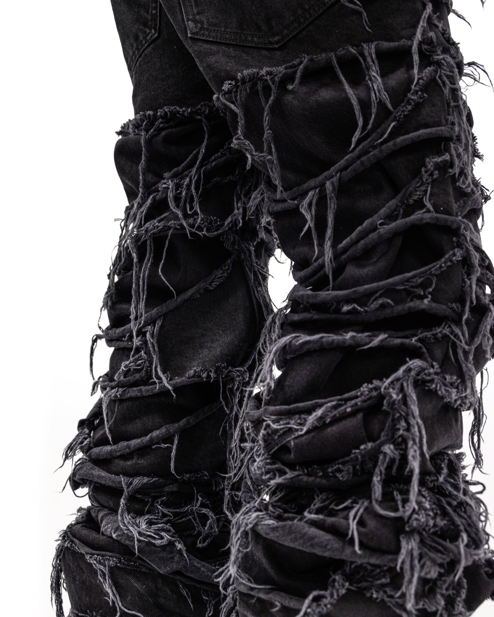 PARADOXE PARIS - REAPER JEANS BAGGY BLACK DENIM – Paradoxe Paris