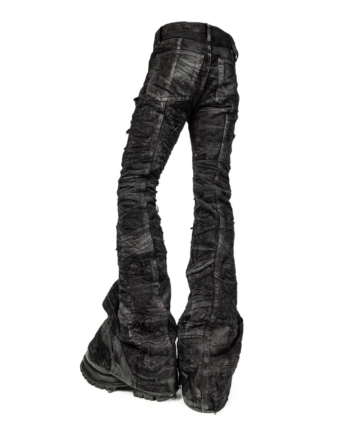 Paradoxe Paris clude leather denim Niki Paradoxe Paris clude leather denim Niki