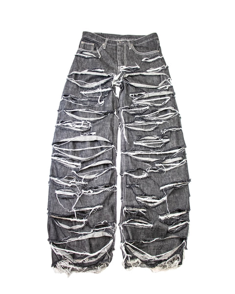 REAPER JEANS BAGGY GREY DENIM – Paradoxe Paris
