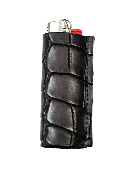 BLACK LEATHER LIGHTER HOLDER N°12 – Paradoxe Paris