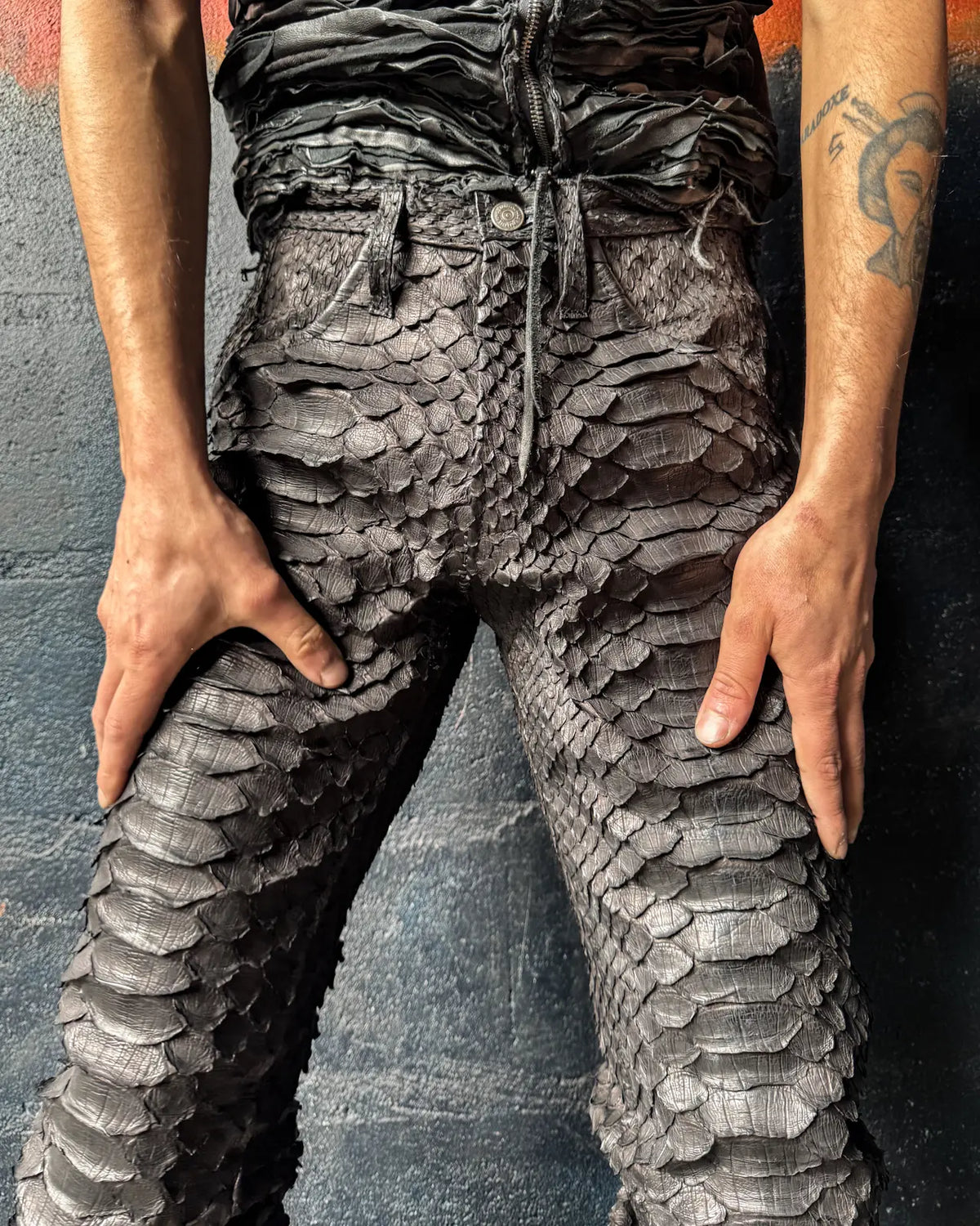 DRAGON PYTHON PANTS